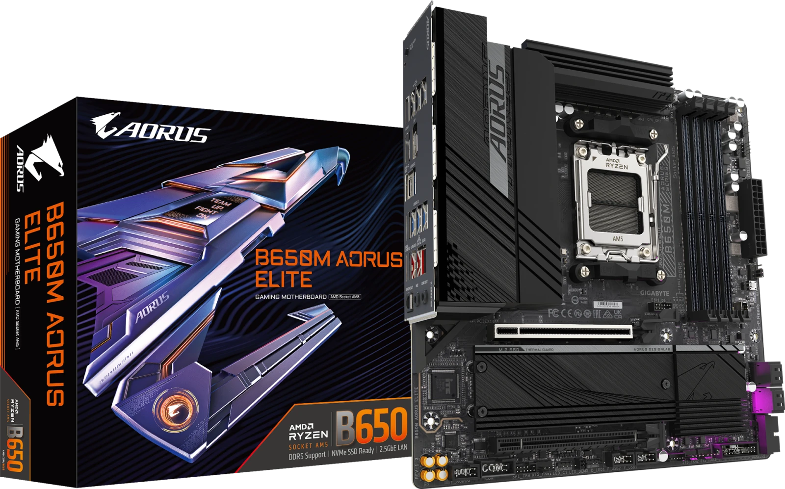 Gigabyte B650M AORUS ELITE (Rev. 1.3)